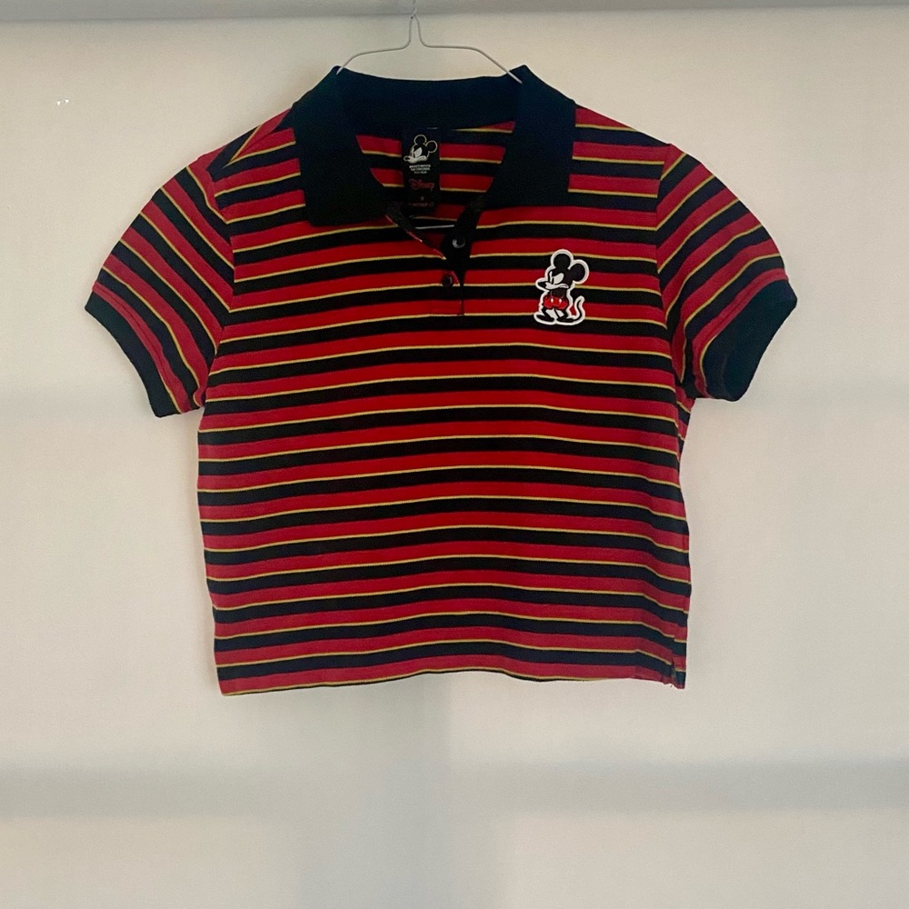 Mickey Mouse Embroidered Polo🐭